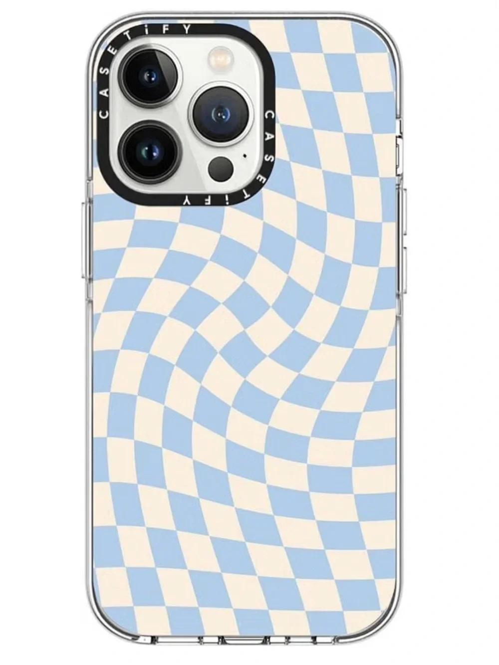 💙✨ CASETiFY Baby Blue Twist Clear iPhone 13 Pro MagSafe Case 📱
